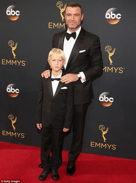 liev schreiber brings son samuel as his date to the emmys daily mail online
