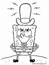 Spongebob Coloring Clipart Karate Pages Library sketch template