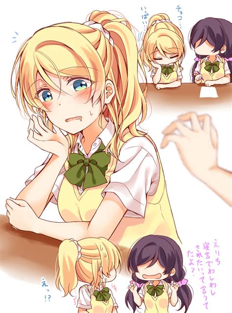 toujou nozomi and ayase eli love live and 1 more drawn by mogu