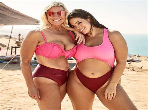 Ashley Graham Enlists Her Mom For New Swimwear Campaign 15 Minute