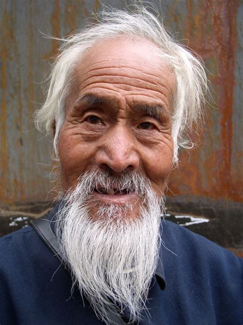 old man face japanese old man portrait