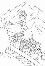 Elsa Coloring Pages Disney Frozen Printable Birthday Princess Choose Board Sheets Walt sketch template
