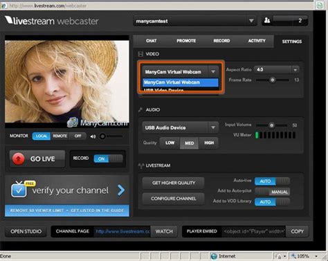 Webcam Software For Livestream Manycam