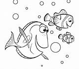 Pages Coloring Nemo Finding Dory Printable Getcolorings sketch template