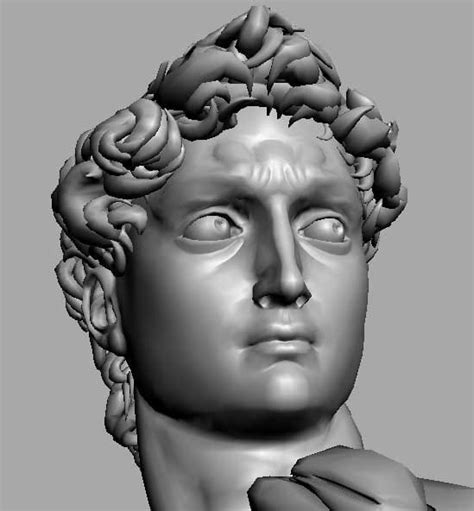 3d Model David Statue Accurate