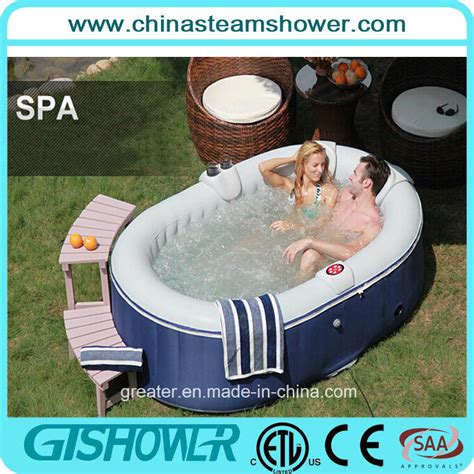 China 1 Person Portable Inflatable Hot Tub Ph050012 Blue