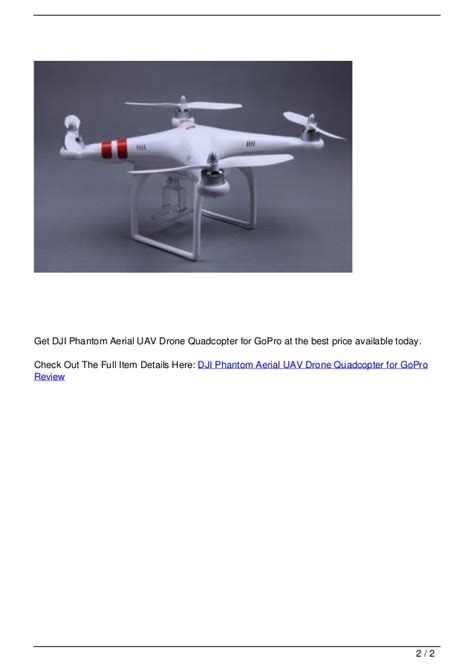 dji phantom aerial uav drone quadcopter  gopro review