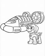Coloring Zuma Paw Patrol Pages sketch template