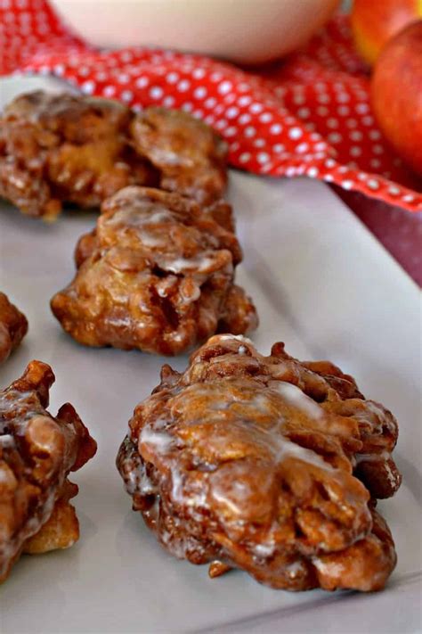 fashioned apple fritters small town woman