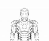 Iron Man Pages Coloring Getcolorings Lujoso sketch template