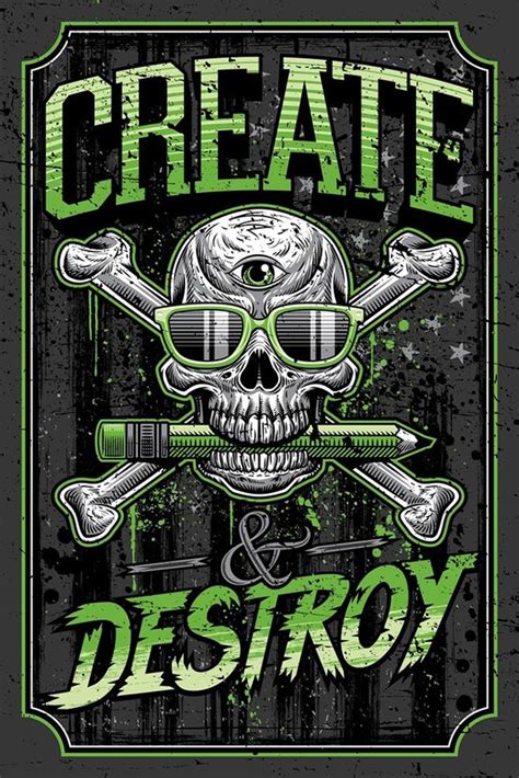 create destroy  behance