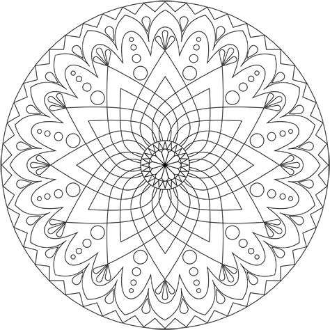 mandala coloring pages  adults coloring home