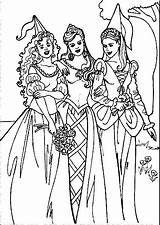 Leonora Coloring Colouring Pages Barbie Princess Disney Choose Board sketch template