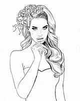 Lana Rey Del Coloring Pages Color Drawings Pop Projects Clay Girl Line Getdrawings Illustration sketch template