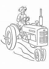Traktor Malvorlage Trattori Deere Farmer Truck sketch template