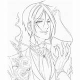Coloring Madam Bard Xcolorings Grell sketch template