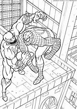 Spiderman Coloring Pages Color Print Amazing Spider Man Kids Printables Ultimate sketch template