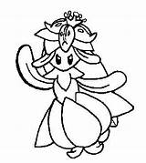Lilligant Lineart sketch template