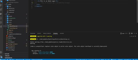 solved warning compiled   warning  nodemodulesbootstrapdistcssbootstrapcss