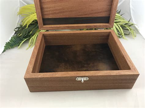 large handcrafted keepsake box memory box large wood box free