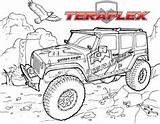 Jeep Coloring Pages Wrangler Road Off Safari Kids Teraflex Car Offroad Jeeps Colouring Truck Drawing Ausmalbilder Print Adults Ausmalen Color sketch template