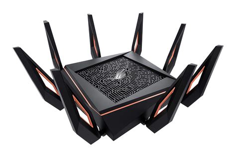 buy asus gt ax mbps rog rapture router black tri band wifi