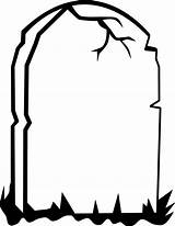 Tombstone sketch template