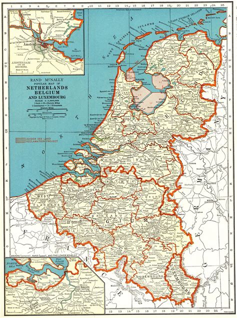 1936 antique netherlands map of the netherlands belgium map etsy