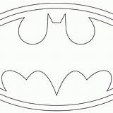 Coloring Batman Mask Symbol Template Pages Logo Cliparts Printable Clipart Superman Library Line Designlooter Kids sketch template
