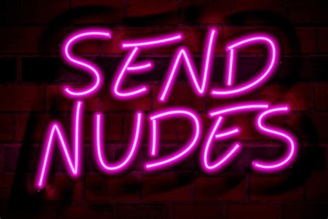 Led Flex Send Nudes Neon Sign Neon Sign Send Nudes Custom Etsy