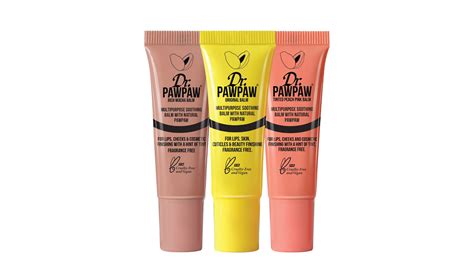 Dr Pawpaw Mini Nude Collection Set Of 3 0 33 33 Oz Multipurpose Lip