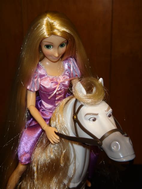 Rapunzel Doll Riding The Maximus Doll Midrange Left Fron Flickr