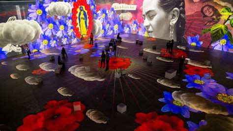 frida kahlo immersive exhibit opens  brooklyn