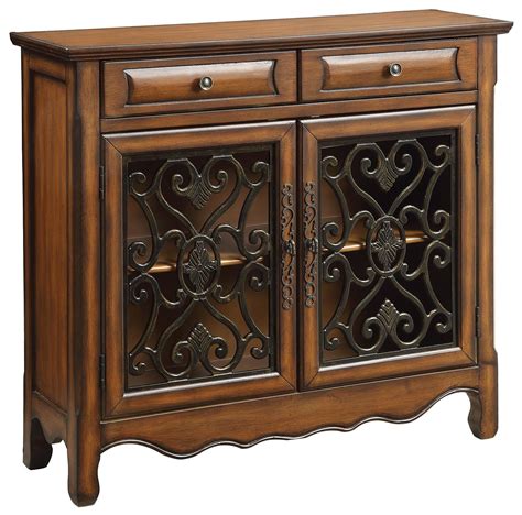 coaster accent cabinets traditional accent cabinet  brown finish