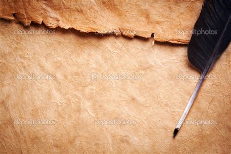 quill  vintage paper background stock photo  calexstar