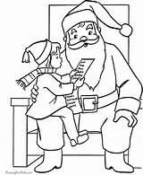 Santa Coloring Claus Christmas Pages Lap Sitting Printable Kid Print Girl Plaid Mrs Color Kids Little Thanksgiving Gift Winnie Pooh sketch template