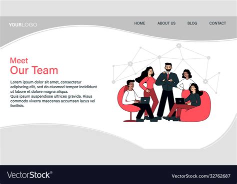 team page examples