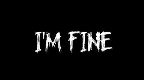 im fine 4k hd typography 4k wallpapers images