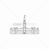 Parliament Drawing Paintingvalley Ottawa Hill Vector sketch template
