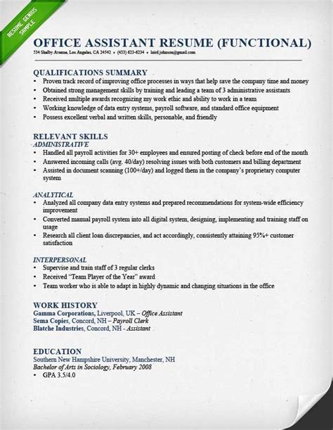 qualifications  resume examples pinterest