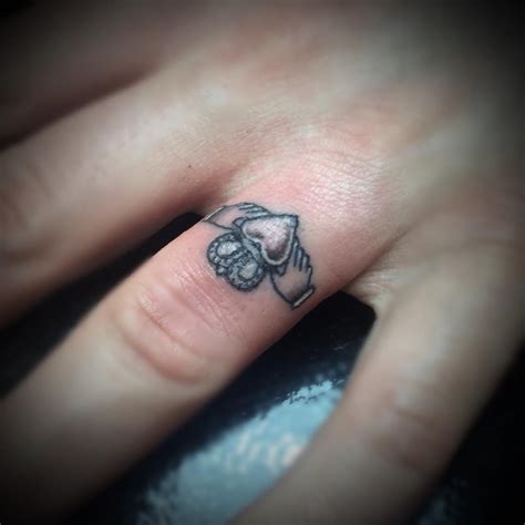 51 Wedding Ring Tattoo Ideas That Would Make Your Ring Finger Look