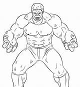 Hulk Avengers Coloringonly Getcoloringpages sketch template