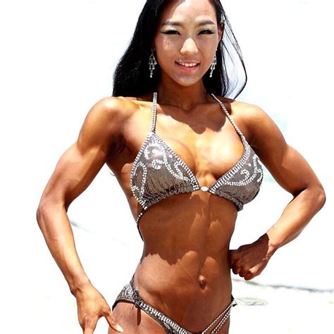 Sexy Female Abs Amazing Asian Athlete Lee Jin Won