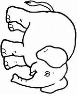 Elefanti Stampare Elefante sketch template