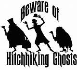 Haunted Mansion Ghosts Hitchhiking Svg Beware Ghost Dxf Eps Disneyland Silhouettes Clipartkey Kindpng Library Mpngs sketch template