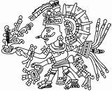 Coloring Aztec Pages Calendar Mayan Drawing Print Sun Xochipilli Tribal Getdrawings Getcolorings Drawings Colouring Color Line God Colorings Warrior Visit sketch template