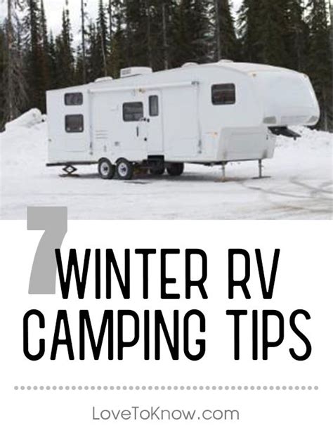 25 winter rv camping tips to keep safe and warm lovetoknow camping