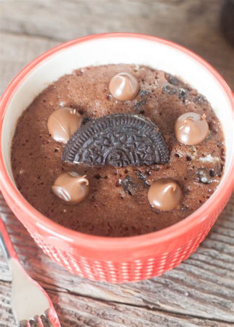 chocolate oreo mug cake recipe sweettreatsmorecom jpg kristy denney