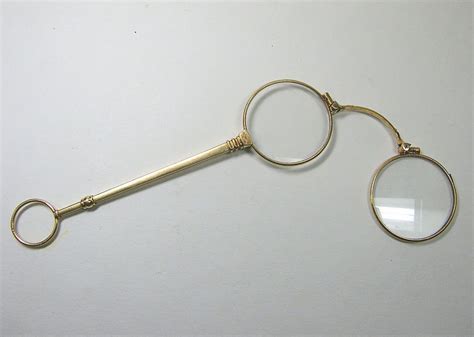 14k gold victorian lorgnette or opera glasses antique glasses 14k