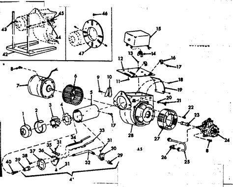 oil burner assembly diagram parts list  model  kenmore parts heater parts